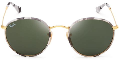 ray bans sunglasses round camouflage.